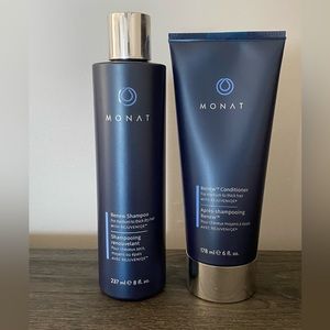 Monat Renew Shampoo and Conditioner.